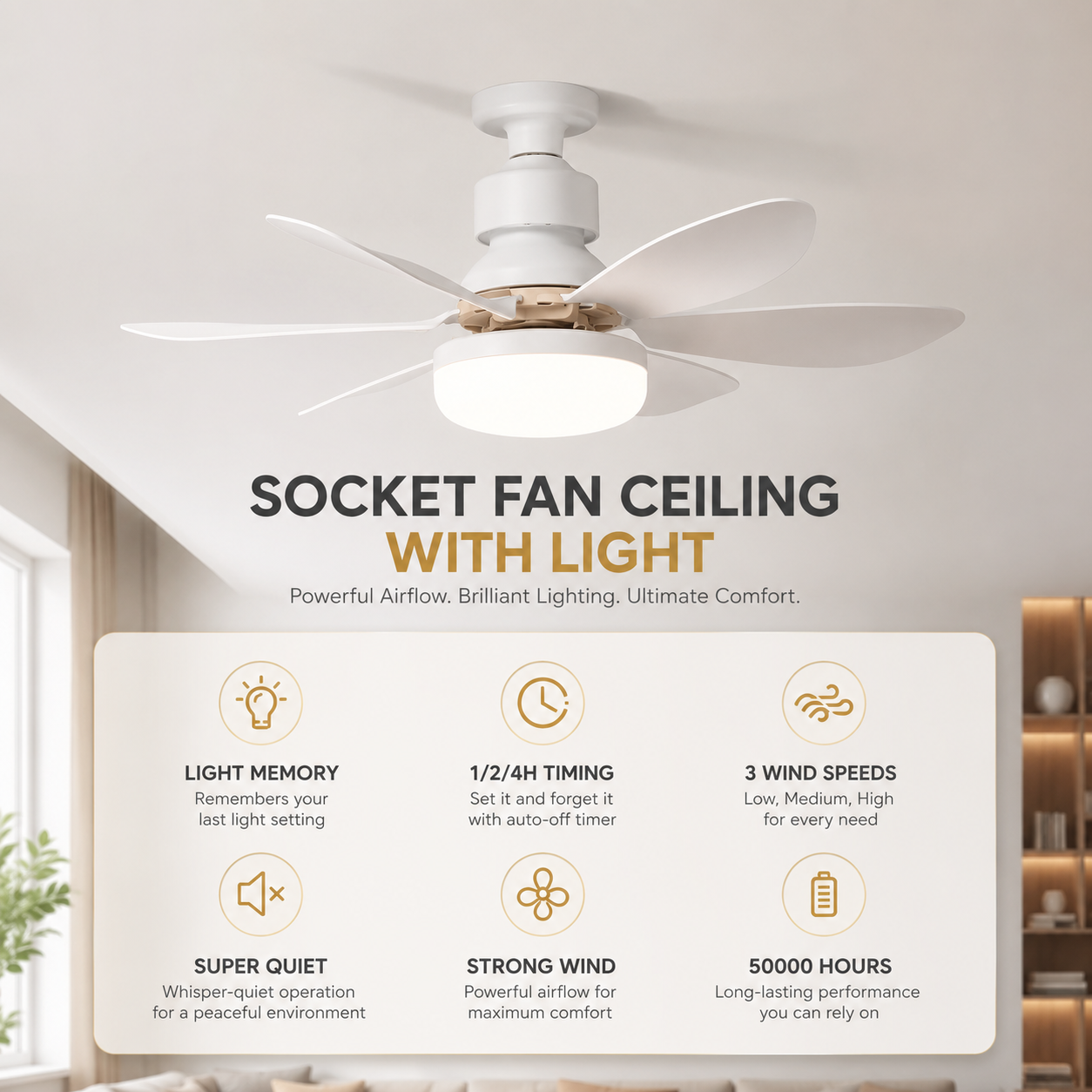 2-in-1 Easy Plug In Coolify Fan